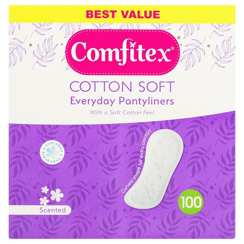 COMFITEX P/LINERS 12X100'S SCENTED